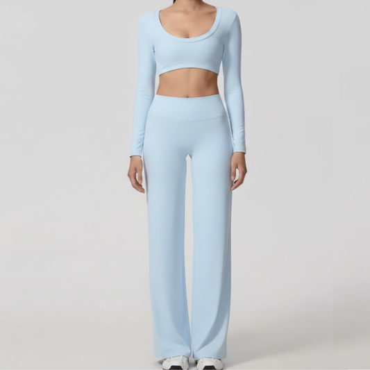 Women’s Wide-Leg Yoga Set